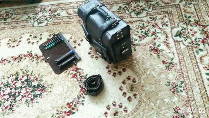 Портфель из натуральной кожи