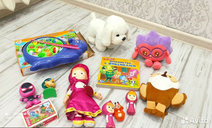 Игрушки пакетом