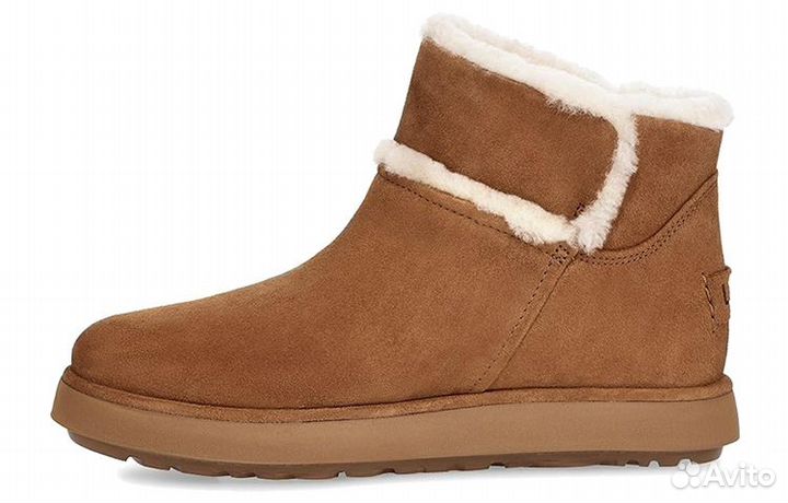 UGG Classic Mini Spill Seam Blvd Snow Boots Brown Women's (40)