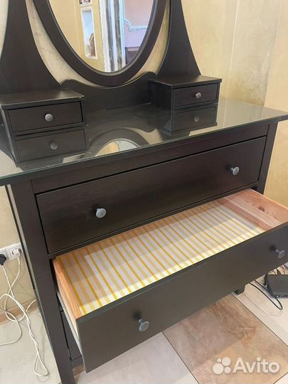 Туалетный столик икеа Хемнес hemnes, венге