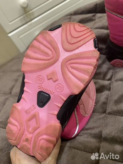 Сапожки зимние Демар для девочки