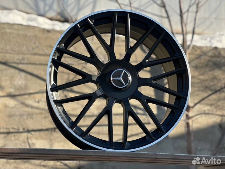 Кованые разноширокие диски для Mercedes r21 5x112