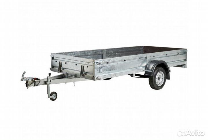 Прицеп Кмз 3,5х1,5 для снегохода Ул. Тент серый