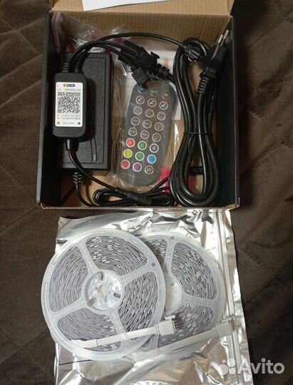 Светодиодная лента rgb новая 15 метров