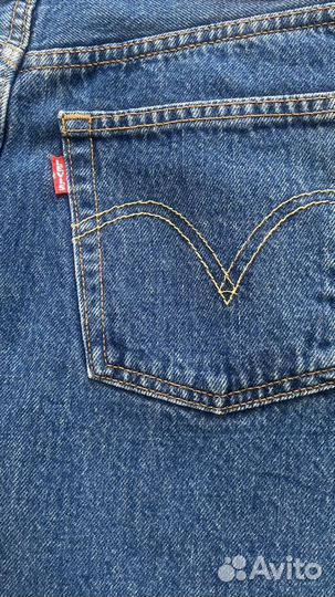 Джинсовая юбка levis