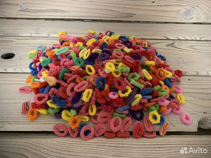 Резинки для волос 500 штук