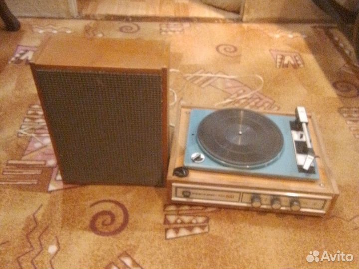Проигрыватель винила. СССР