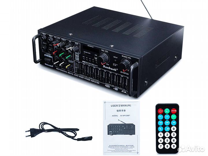 Усилитель мощности Sunbuck 326BT bluetooth