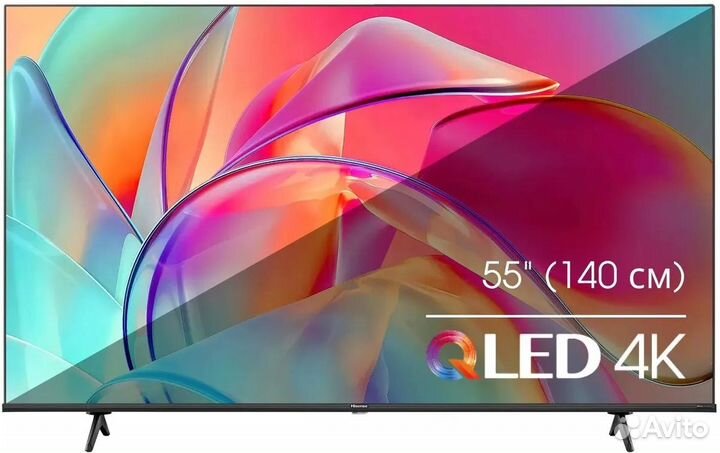 4K Qled Hisense 43, 50, 55, 65 2024г