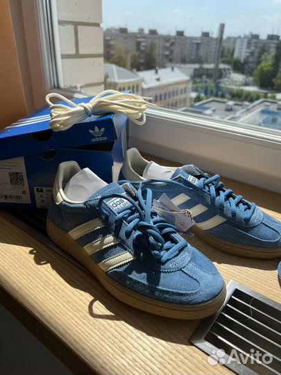 Кеды adidas spezial голубые новые с биркой