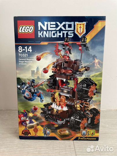 Lego Nexo Knights Роковое наступление 70321 новый
