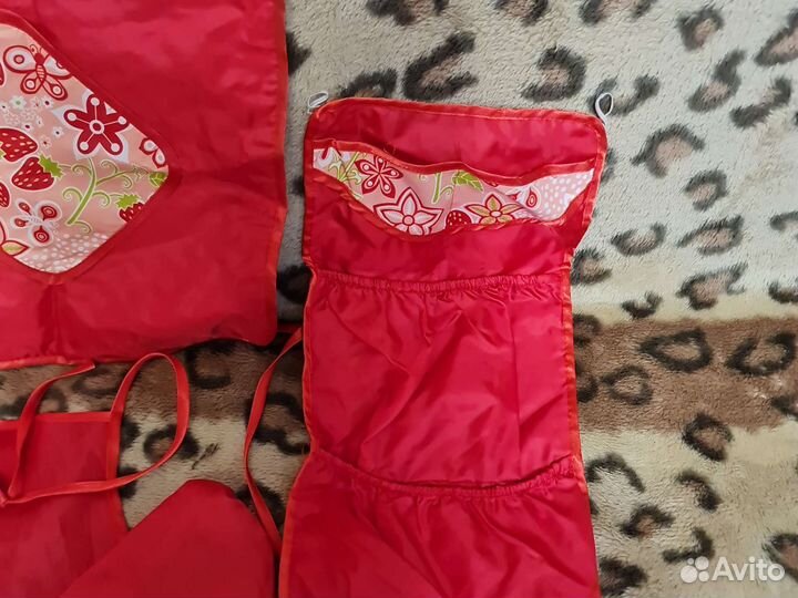 Кармашек для сада, фартук, нарукавники, коврик