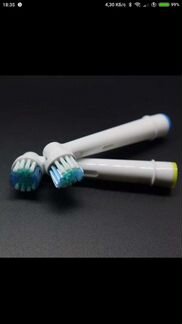 Насадки 2 упаковки (8шт) для щетки oral-B braun