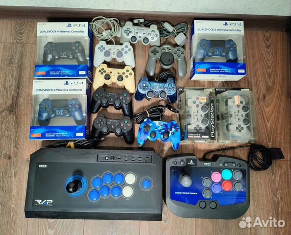 Джойстики PS1, PS2, PS3, PS4, Аркадные