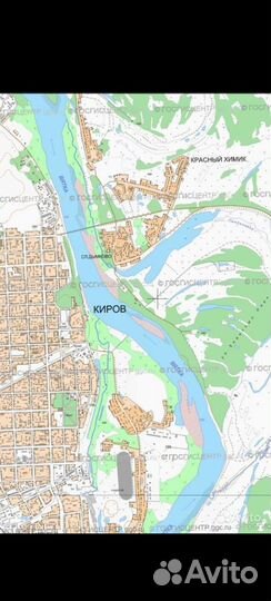 Карты Кировской области для Garmin