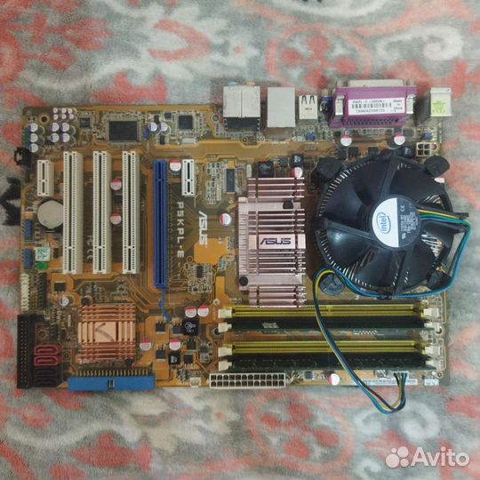 Комплект мать проц память