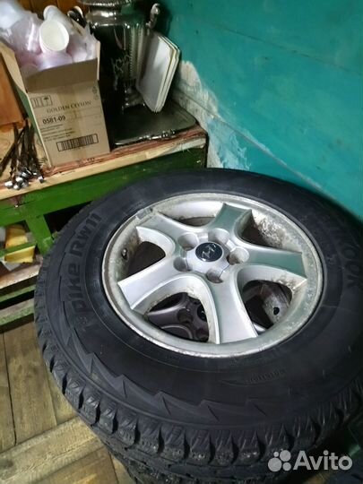 Резина на дисках r16