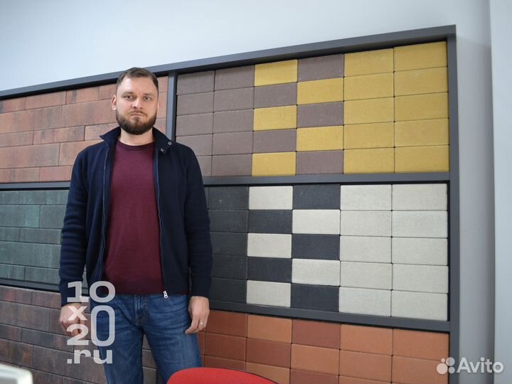 Тротуарная плитка, бордюры, газонная решетка