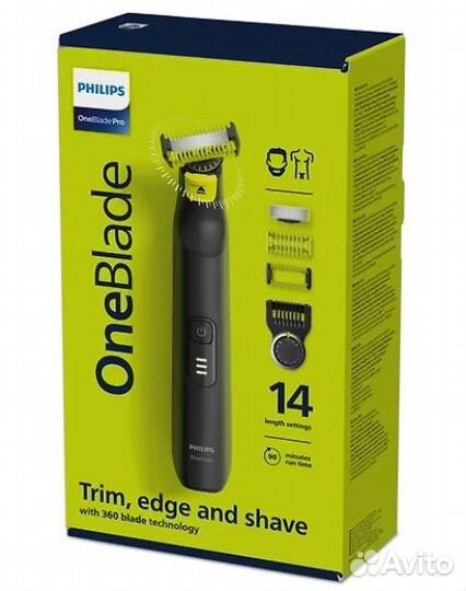 Триммер Philips OneBlade PRO 360 QP6541/15