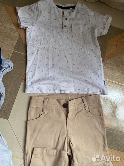 Детские вещи пакетом на мальчика 86 92