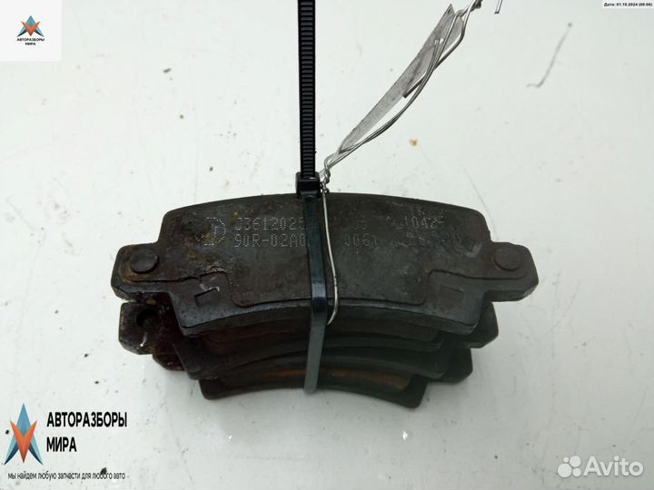 Колодки тормозные задние Toyota Corolla J3612025