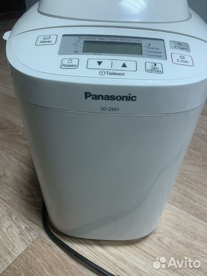 Хлебопечка panasonic sd 2501