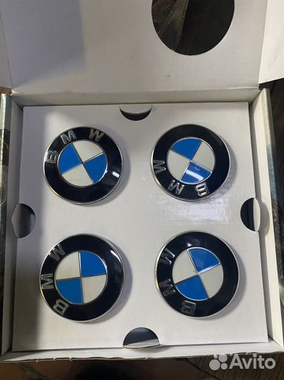 Колпачки на литые диски bmw