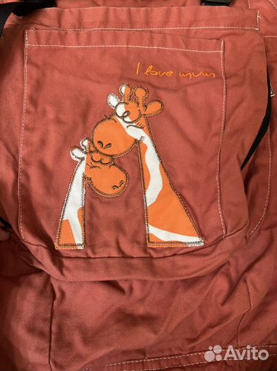 Эрго-рюкзак (слинг) I love mum