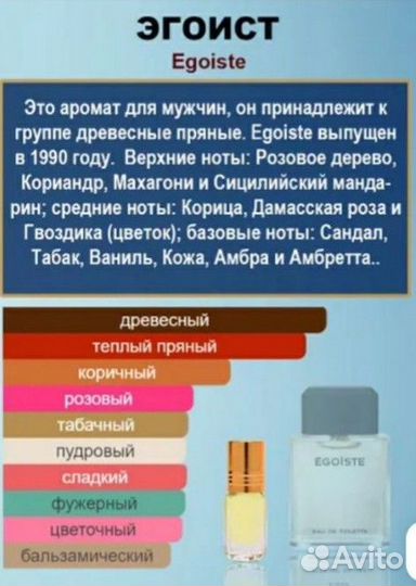 Мужской подарочный набор духов (мини парфюм)