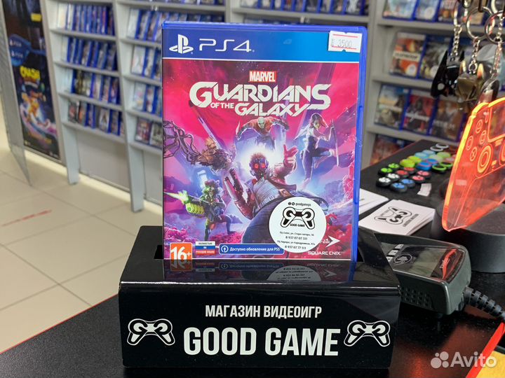 Стражи Галактики Marvel PS4 PS5