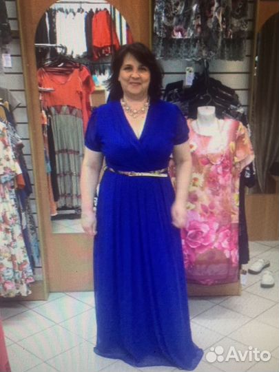 Платье женское вечернее 52 размер