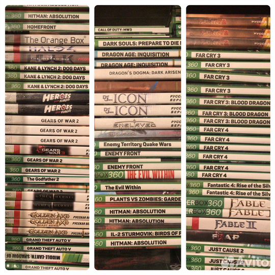 Игры на xbox 360 2.0 и 3.0