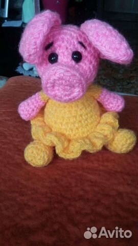 Вязаные игрушки ручной работы
