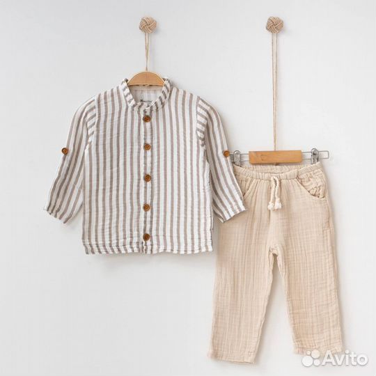 Муслиновые костюмы 2-5 лет Турция