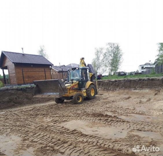 Услуги экскаватора погрузчика