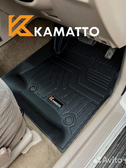 3D ковры в салон Kamatto Toyota Land Cruiser 80