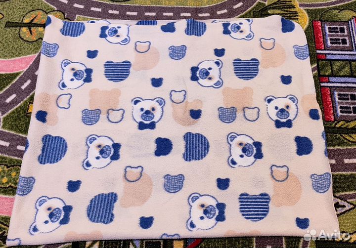 Плед флисовый детский