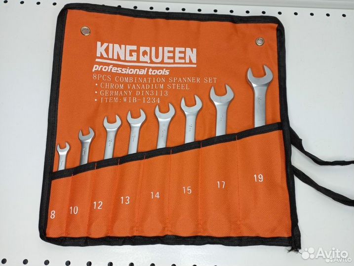 Гаечные ключи 8-19 Kingqueen