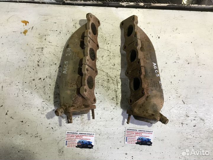 Коллектор выпускной Ауди А6С5 Audi A6C5