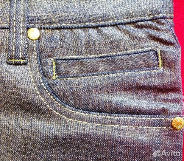 Джинсы Dolce&Gabbana золотые 44-46 W29