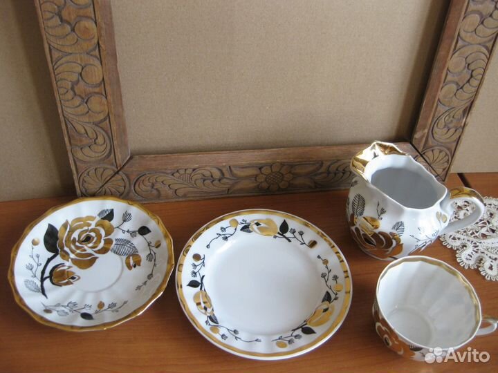 Чайно-кофейный набор Вербилки СССР