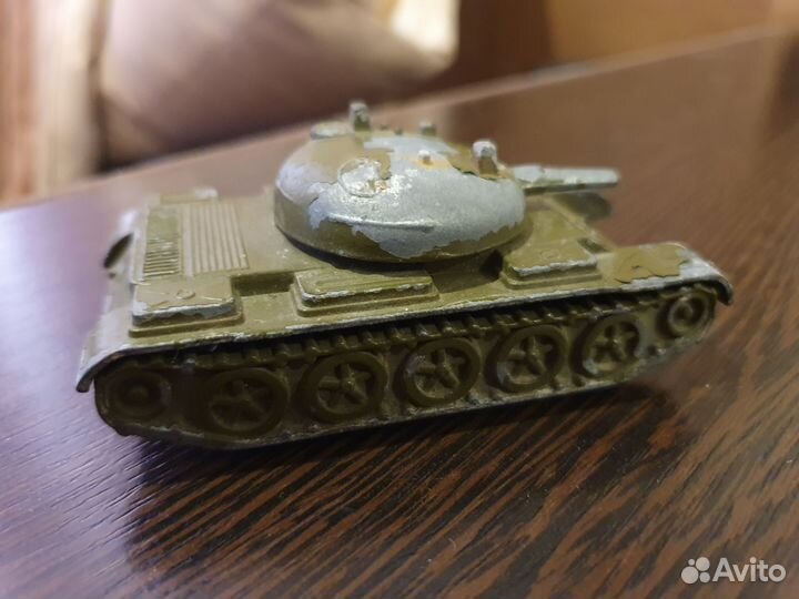 Игрушка СССР танк железный