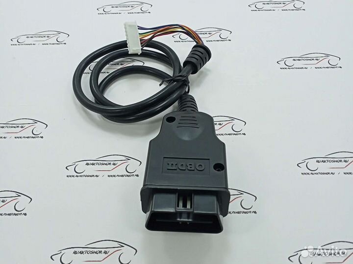 Расшитый Распаяный obd2 8 жил