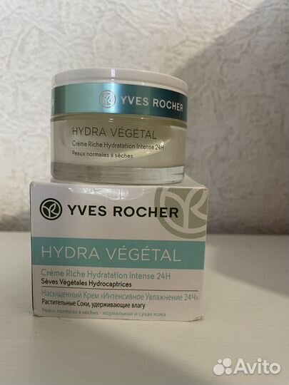 Крем hydra vegetal yves rocher