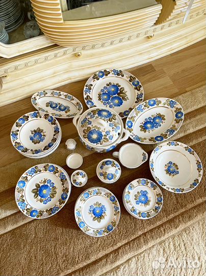 Столовый сервиз зик Конаково