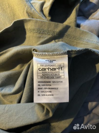 Футболка carhartt