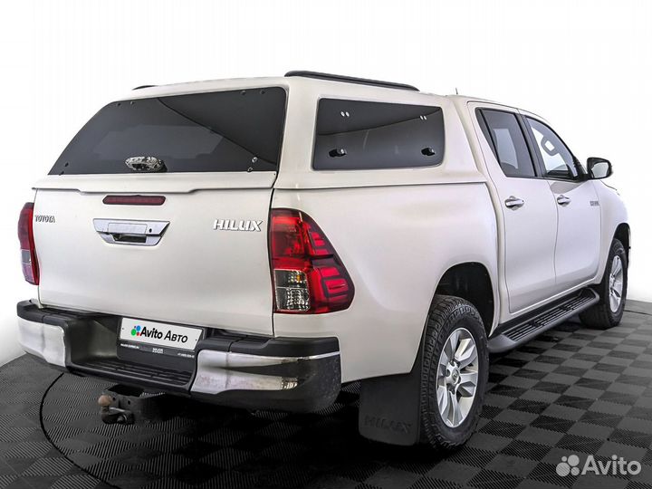 Toyota Hilux 2.4 МТ, 2019, 185 827 км