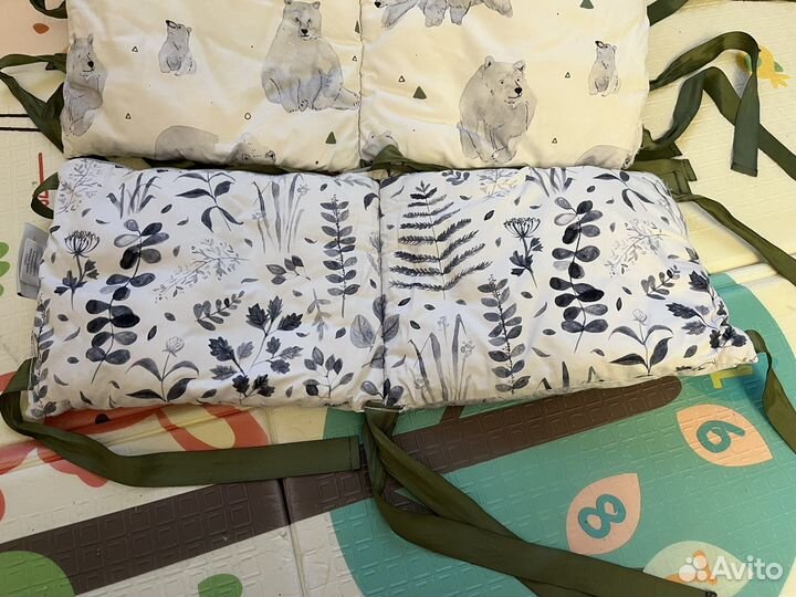 Бортики в детскую кроватку