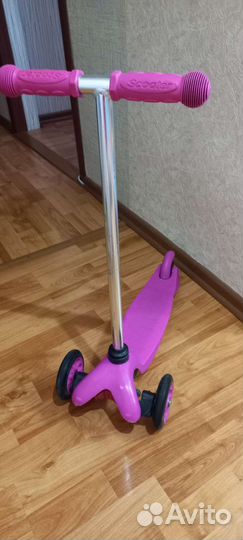 Самокат детский трехколесный бу