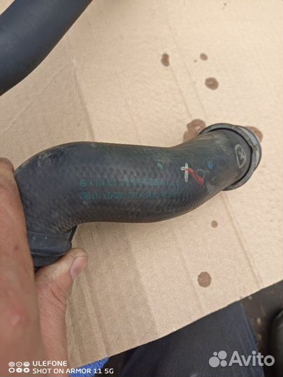 Патрубок системы охлаждения Mercedes-Benz M W164